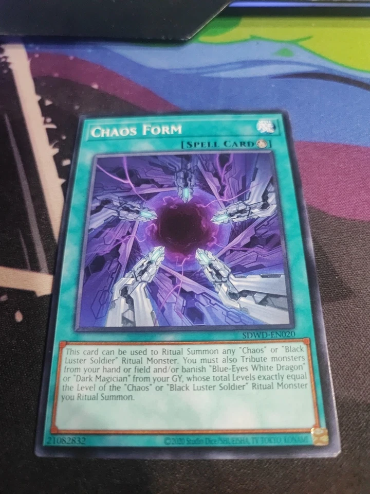 Chaos Form (Unlimited Misprint) SDWD-EN020 Structure Deck: Blue-Eyes White... - Image 1 of 1
