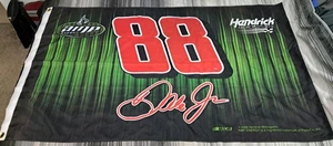 Dale Earnhardt Jr. # 88 Nascar Amp Energy Flag 3x5 2008 SMOKE FREE HOME NICE - Picture 1 of 1
