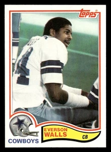Everson Walls 1982 Topps Rookie Card #327 Dallas Cowboys - Picture 1 of 2