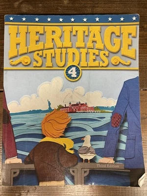BJU Press Heritage Studies 4, Student Text, 3rd Edition 2015 Homeschooling - Image 1 of 4