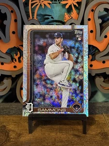 Bryan Sammons 2025 Topps Update Sandglitter (RC) Detroit Tigers #US198 - Bild 1 von 1