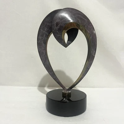 Bob Bennett Hearts of Fire 1994 Signed Bronze Limited Edition 433/500 Sculpture - Image 1 of 4