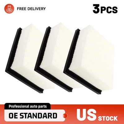 3pcs Engine Air Filters for 2014-2017 Ford Fiesta L3 1.0L 2011-19 Fiesta L4 1.6L - Image 1 of 4