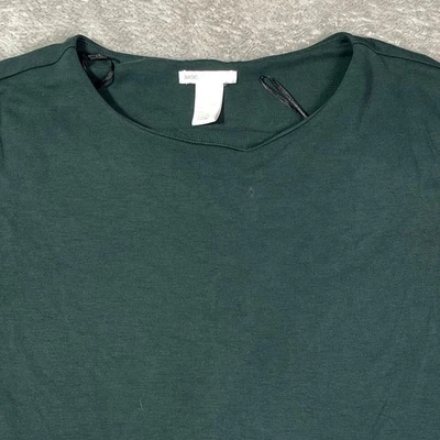 Vestido H&M Básico Verde Manga Larga Cuello Redondo Informal Todos los Días Comodidad Grande Salón Foto 1 de 4