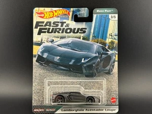 Hot Wheels Lamborghini Aventador Coupe Fast & Furious GBW75 1/64 - Foto 1 di 1