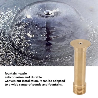 Verstellbare Pilzbrunnendüse mit dynamischen Landschaftseffekten Brunnen - Bild 1 von 4