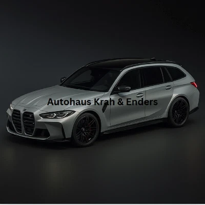 BMW Miniatur M3 Touring G81 Brooklyn grey  1:18 Modellauto 80435B308C4 - Bild 1 von 4