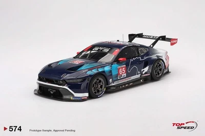 Topspeed Ford Mustang GT3 #65 Ford Multimatic 2024 IMSA Daytona 24hrs 1:18 - Image 1 of 4