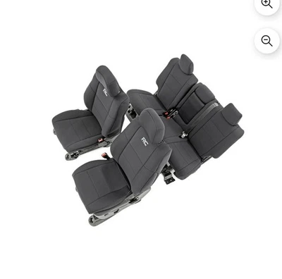 Fundas de asiento RC 2018-2019 Jeep JLU SPORT - nuevas en caja Foto 1 de 4
