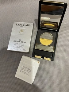 Lancome Ombre Trio Eyeshadow Compact - Les Incertains Jaune - New NOS Discontin - Picture 1 of 4