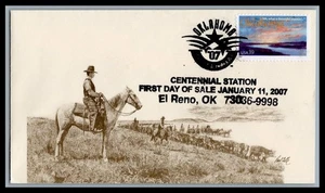 US FDC # 4121 39c Oklahoma calle special cancel 2006, 9Q2942 - Picture 1 of 1