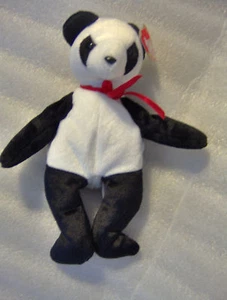 Fortune the Panda Bear- Retired Beanie Babies - Mint/Near Mint - Picture 1 of 1