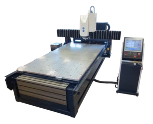 Industrie Fräsmaschine Portalfräse mit Vakuum Tisch / Pumpe bis 2000 x 4000mm - Bild 1 von 11