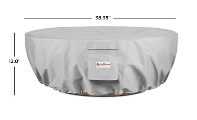 Real Flame A539 Riverside Fire Bowl Water-Resistant Protective Cover 38" - Image 1 of 2