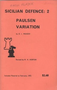 Sicilian defence, 2: Paulsen variation - Imagen 1 de 1