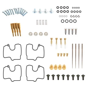4 CARBURETOR GASKETS JETS MAIN REBUILD KIT FOR YAMAHA YZFR1 YZF-R1 1998-2001 - Picture 1 of 12
