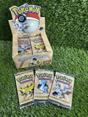 BOX FRESH MINT CONDITION | Pokemon Fossil Booster Pack Unlimited FACTORY SEALED - Image 1 of 3