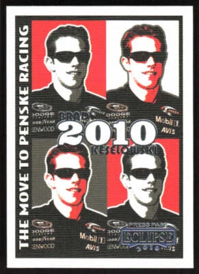 Brad Keselowski 2010 Press Pass Eclipse # 86 The Move To - Image 1 of 2