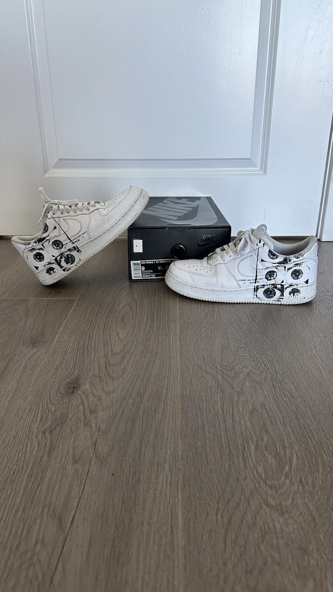 supreme x garçon ×AIR force1. 26.5cm Nike Supreme x Comme des Garçons SHIRT x Air Force 1 Low Black for