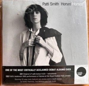 Patti Smith Horses/Horses 2 CD LEGACY EDITION Gatefold, vinyl replica discs NEW! - Picture 1 of 1