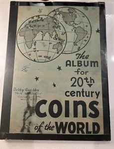 The Album for 20th Century Coins of the World. Nearly Full - Picture 1 of 6
