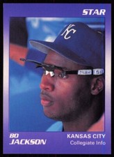 1990 Star Bo Jackson Bo Jackson Kansas City Royals #5