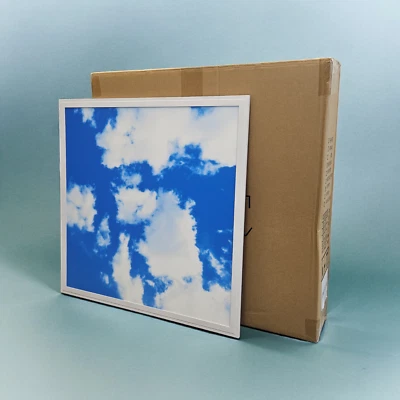 MANNINGHAM LIGHTING 48W LED Sky Panel 600x600 Cloud Blue Super Bright Scene Recessed Suspended