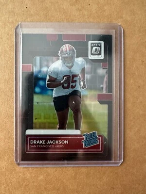 2022 Donruss Optic Drake Jackson Black Pandora Prizm Auto Autograph RC #18/25 - Image 1 of 2