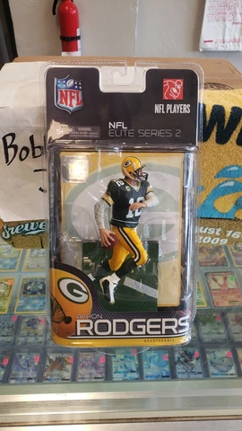 NIB NFL AARON RODGERS GREEN BAY PACKERS MCFARLANE ELITE SERIES 2 Cover