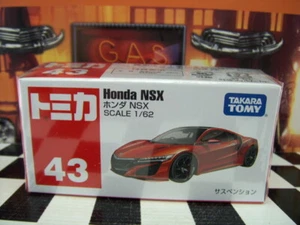 TOMICA #43 HONDA NSX 1/62 NEW IN BOX USA STOCK!!! - Picture 1 of 4