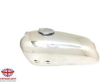 Yamaha RD350 RD 350 Chrome Steel Tank + Badges Hole 1973-1975 Fit For