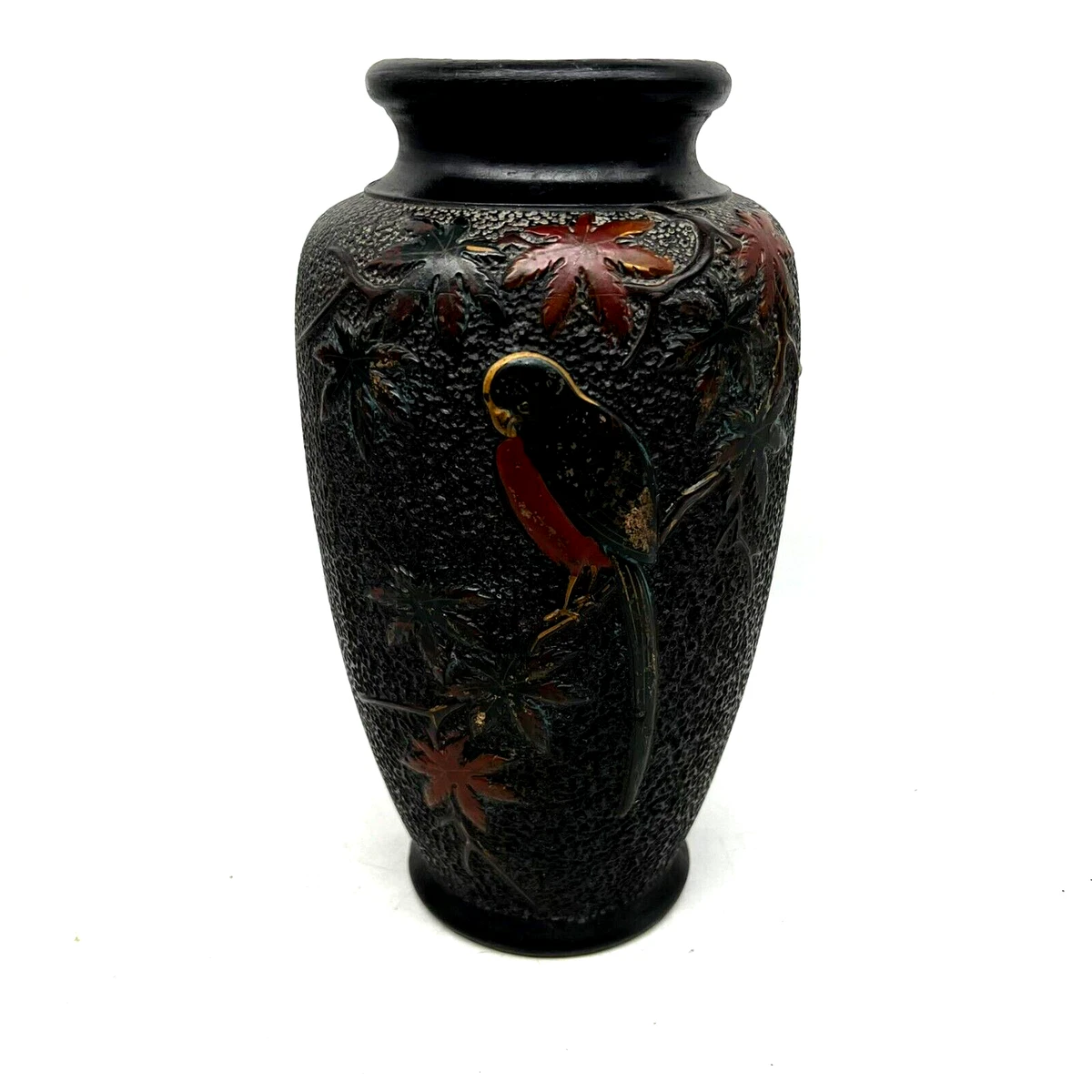 日本鸟花瓶印第安纳日本古董花瓶| eBay