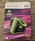 Zumba Fitness Belt for (Majseco) Nintendo Wii, pre owned