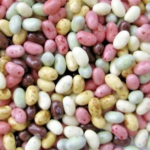 1kg JELLY BELLY ICE CREAM PARLOUR MIX JELLY BEANS PASTEL BULK LOLLIES CANDY - Picture 1 of 3