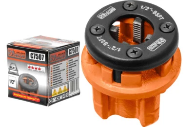 RICHMANN Gewindeschneider 1/2" Gewindebohrer Gewindewerkzeug für Aussen-Rohrgewinde