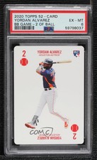 2020 Topps 52-Card Baseball Yordan Alvarez #2BB.1 PSA 6 Rookie RC