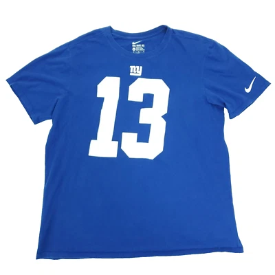 Nike Odell Beckham Jr #13 Camiseta Hombres XL Azul NFL New York Giants Camiseta Foto 1 de 4