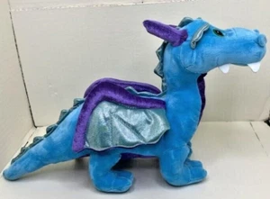 Juguete de peluche Legendary Friends Dragon 13 pulgadas azul y púrpura ruge aurora - Imagen 1 de 6