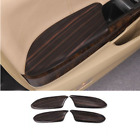 4Pcs For Honda Accord 2008-2012 Matte Wood Grain Inner Door Armrest Panel Trim