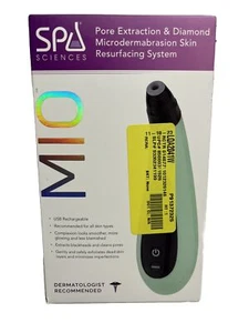 MIO Spa Sciences Diamond Microdermabrasion & Pore Extraction Device - Open Box - Picture 1 of 4