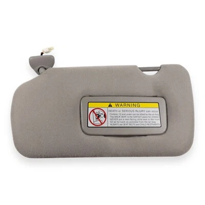 2000-2003 Nissan Maxima 2002-2004 Altima Driver Left Side Sun Visor Lighted Gray - Image 1 of 4