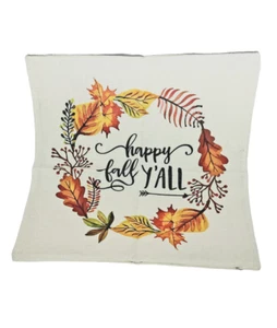 Funda Almohada Vintage 17 x 17 Otoño Otoño "Feliz Otoño y Todas las Tendencias Hogar - Imagen 1 de 2
