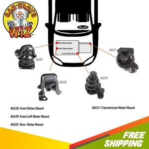 NUEVO Kit de montaje de motor y transmisión para 94-99 Acura Honda Accord CL 2.2L 16V - Imagen 1 de 5