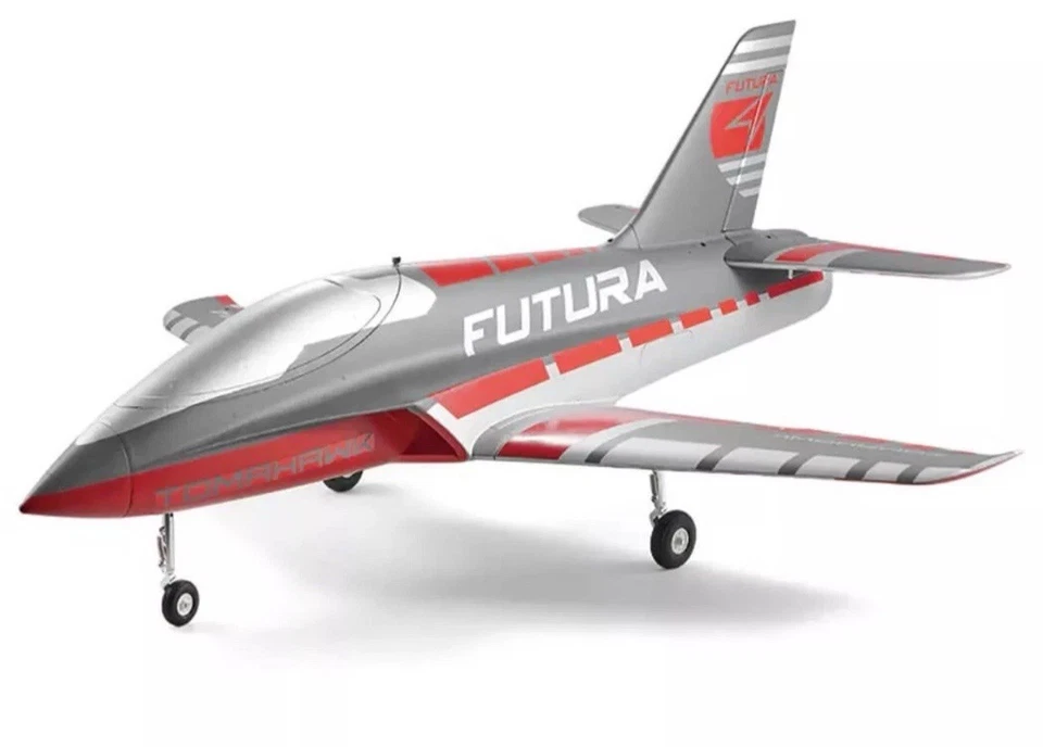FMS RC Airplane 64mm Futura Tomahawk ARTF,Flaps Sport Trainer Ducted Fan EDF Jet - Image 1 of 1