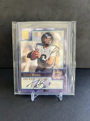 Drew Brees 2021 Topps Reserve Certified Autograph Issue RC On Card Auto #TR-DB - Image 1 of 2