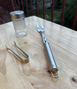 Kitchen Essentials Bundle β IKEA Jar, Sugar Cube Tongs, Meat Fork - Picture 1 of 16