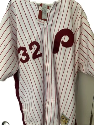 Винтажная футболка 90-х Стива Карлтона No32 Philadelphia Phillies Cooperstown - Изображение 1 из 4