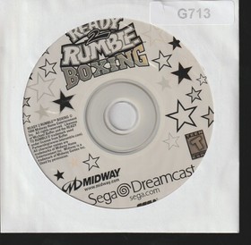 Ready 2 Rumble Boxing Sega Dreamcast Video Game No Case Disc Only