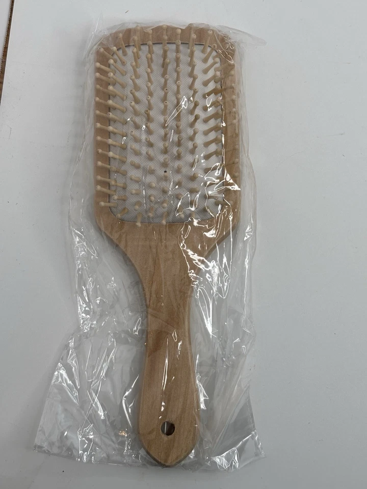 Biolage Wooden Hair Brush 10 inch x 3.25 inch Beige & White - Image 1 of 4