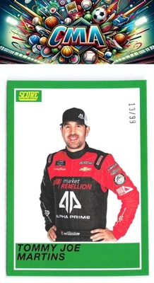 2023 Panini Chronicles #1 Tommy Joe Martins Score Red #/99 - Image 1 of 2